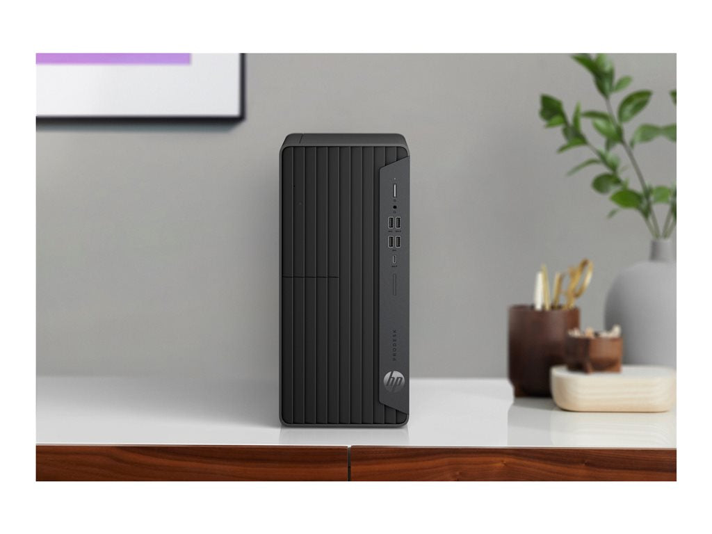 HP ProDesk 600 G6 - Micro tower - Core i3 10100 / up to 4.3 GHz - RAM 8 GB - SSD 256 GB - NVMe - UHD Graphics 630 -