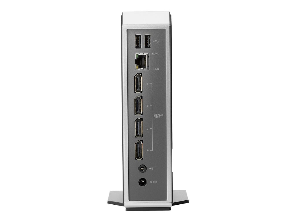 HP Quad-Display t310 - Zero client - DTS - 1 Tera2140 up to - RAM 512 MB - flash 32 MB - Gigabit Ethernet - no OS -
