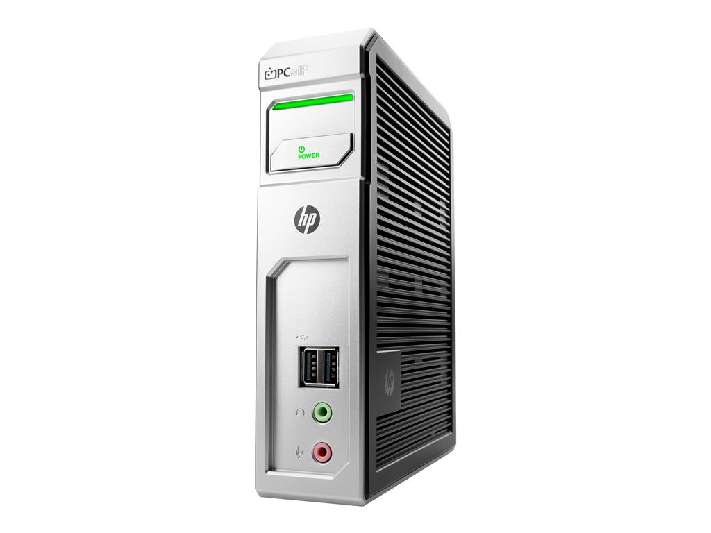 HP Quad-Display t310 - Zero client - DTS - 1 Tera2140 up to - RAM 512 MB - flash 32 MB - Gigabit Ethernet - no OS -