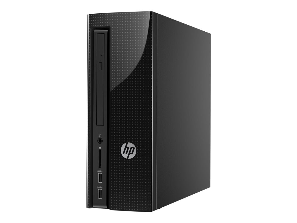 HP Slimline 270-p026 - MT Core i3 7100T up to - RAM 8 GB - HDD 1 TB - DVD-Writer - HD Graphics 630 - Gigabit Ethernet -