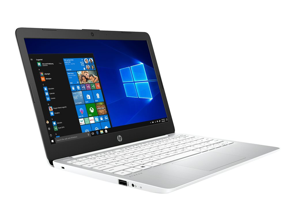 HP Stream Laptop 11-ak0012dx - Intel Celeron - N4020 / up to 2.8 GHz - Win 10 Home in S mode - UHD Graphics 600 - 4 GB