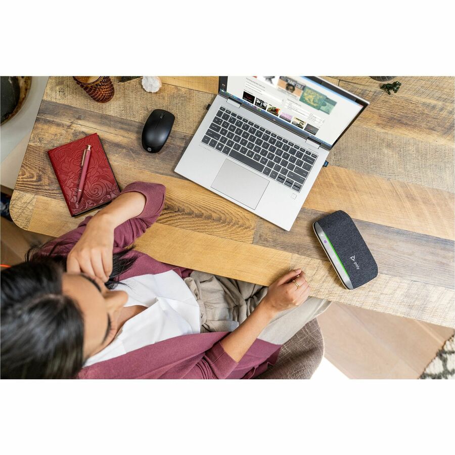 HP Sync 20+ Microsoft Teams Certified USB-A Speakerphone - USB - Microphone - Battery -