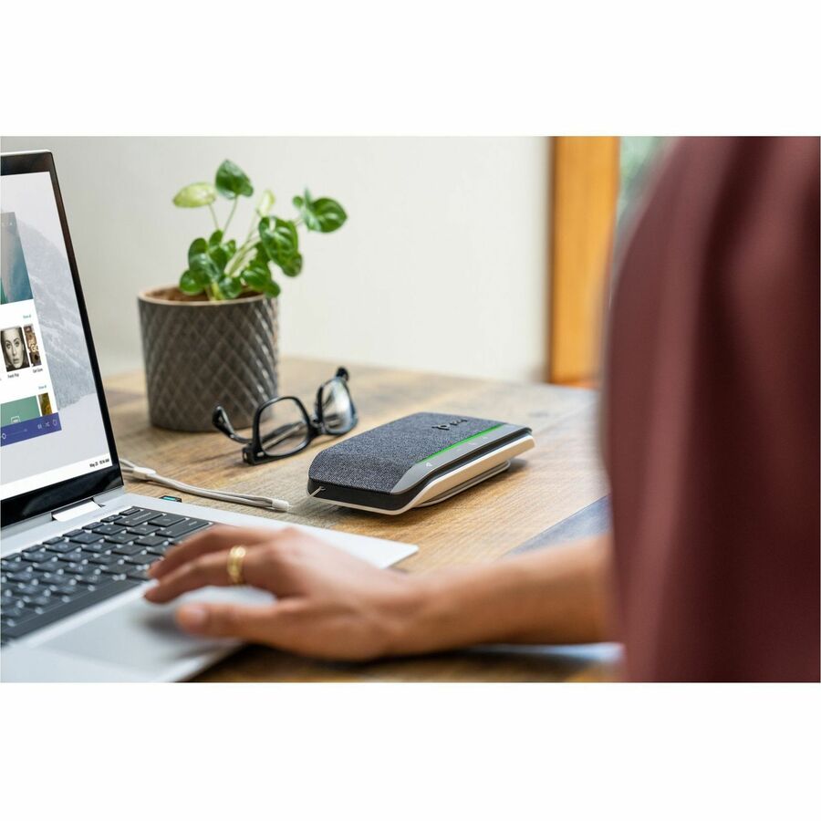 HP Sync 20+ Microsoft Teams Certified USB-A Speakerphone - USB - Microphone - Battery -