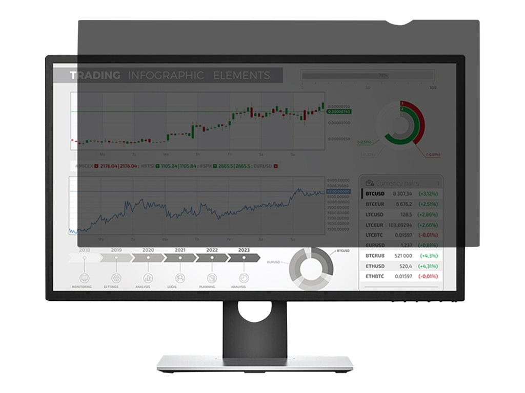 HP TDSourcing - Display privacy filter - 24",HP TDSourcing - display privacy filter" PS24.0W9A2-2N-DNA