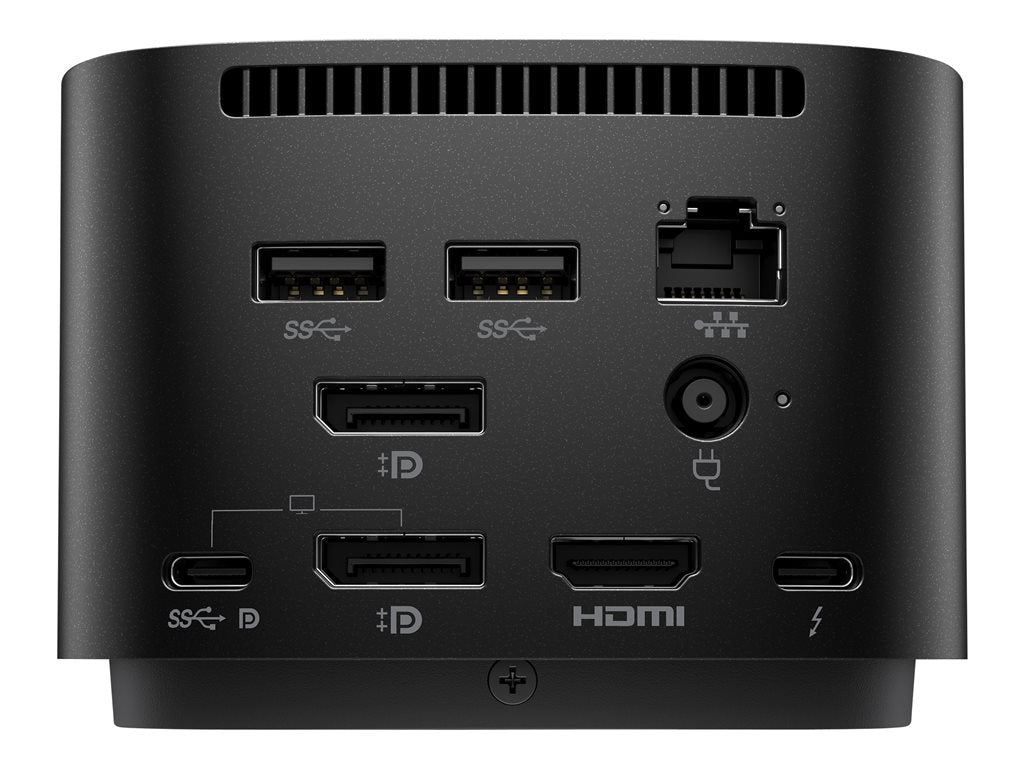 HP Thunderbolt Dock G4 - Docking station - USB-C / Thunderbolt 4 - HDMI, 2 x DP, Thunderbolt, USB-C - 1GbE, 2.5GbE - 280 Watt 4J0G4AA#ABA