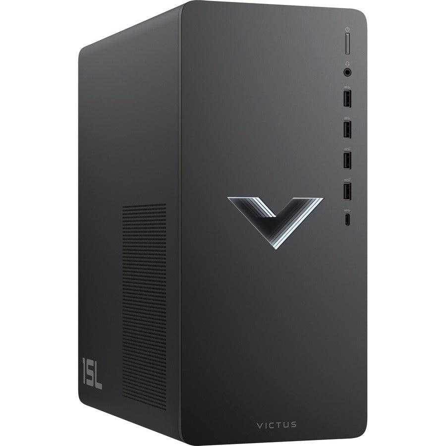 HP Victus TG02-0130 Gaming Desktop Computer - AMD Ryzen 7 5700G Octa-core (8 Core) 3.80 GHz - 16 GB RAM DDR4 SDRAM - 512 GB NVMe M.2 PCI Express SSD - Tower - Mica Silver