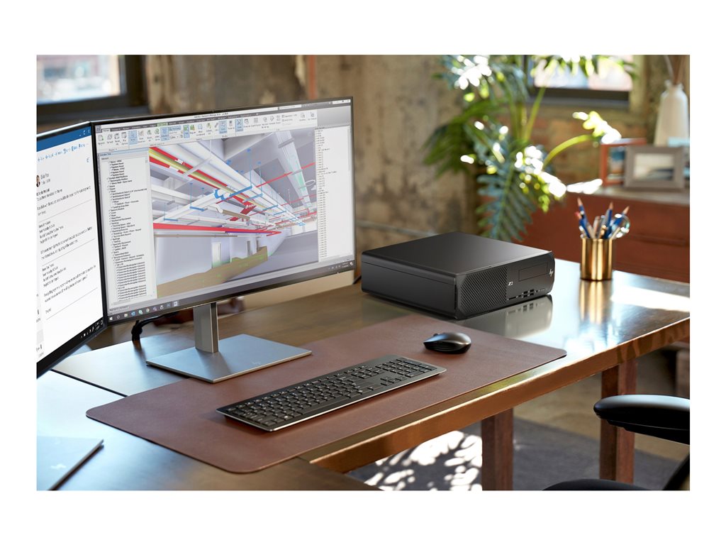 HP Workstation Z2 G8 - SFF - no CPU up to - vPro - no HDD - no graphics - Gigabit Ethernet - no OS - monitor: none -