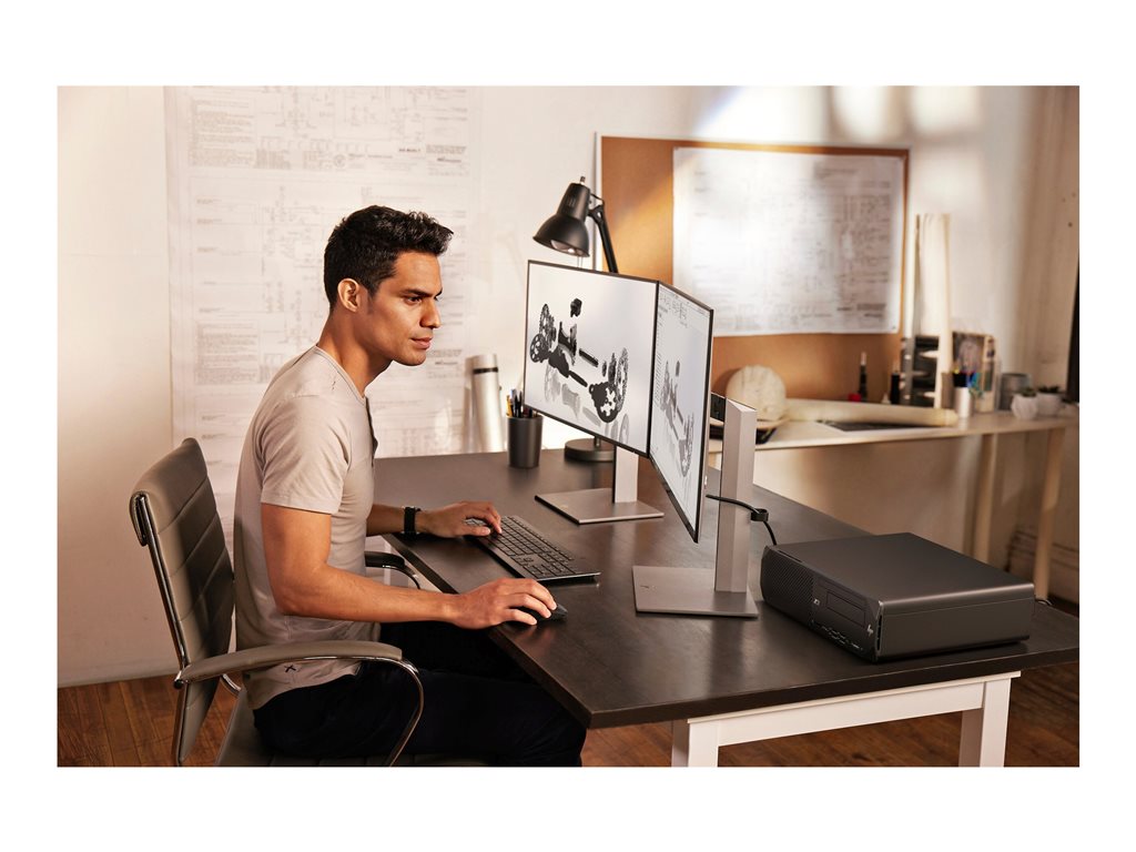 HP Workstation Z2 G8 - SFF - no CPU up to - vPro - no HDD - no graphics - Gigabit Ethernet - no OS - monitor: none -