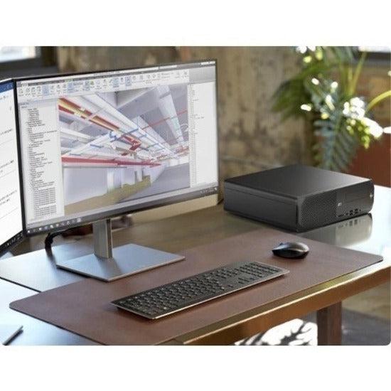 HP Z2 G5 Workstation - 1 x Intel Core i3 Quad-core (4 Core) i3-10100 10th Gen 3.60 GHz - 32 GB DDR4 SDRAM RAM - 500 GB HDD - Small Form Factor - Black