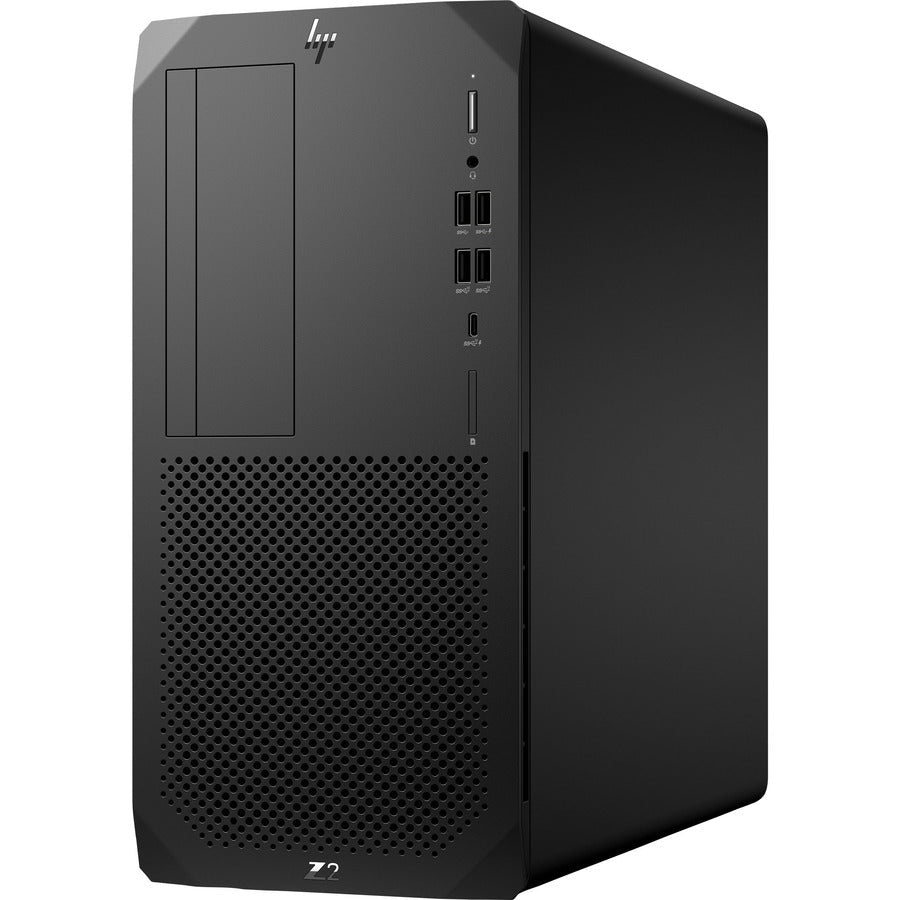 HP Z2 G5 Workstation - 1 x Intel Core i7 10th Gen i7-10700 - 16 GB - 512 GB SSD - Tower - Black 2X3M2UT#ABA