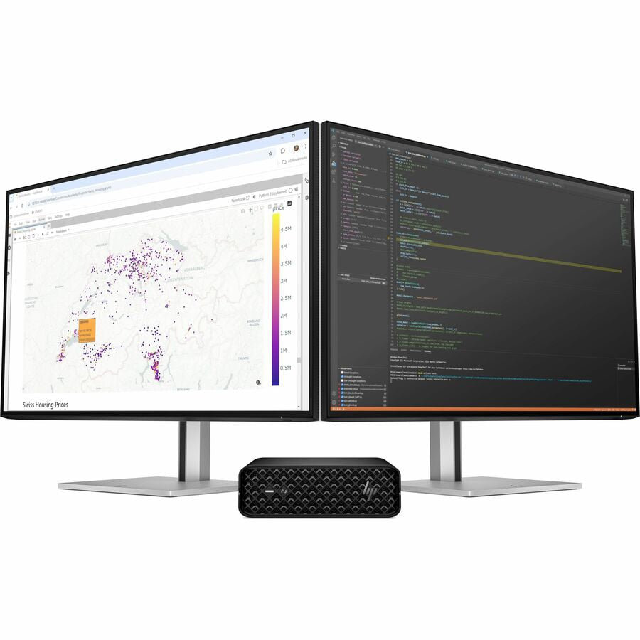HP Z2 Mini G1i Workstation PC, Intel Core Ultra 9 285, 1TB SSD, 32GB RAM