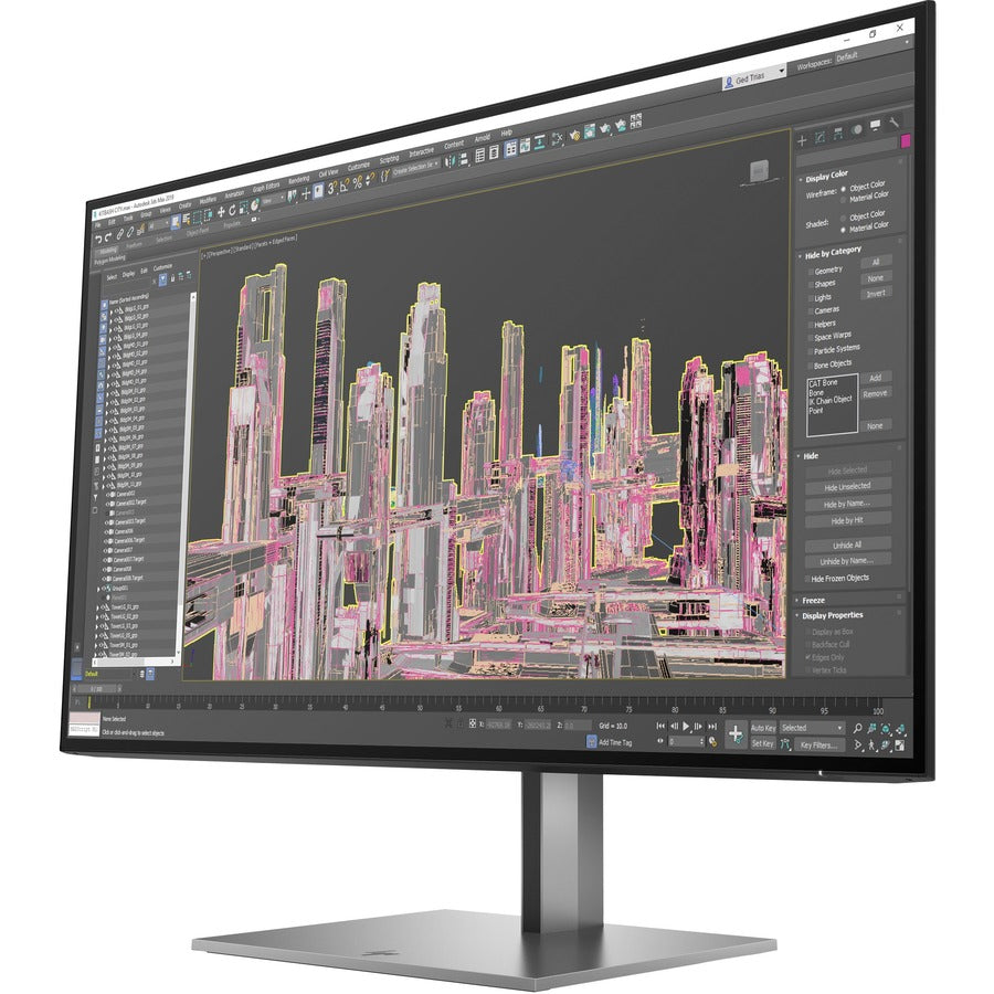 HP Z27u G3 27 Class WQHD LCD Monitor - 16:9 - Black" 1B9X2AA#ABA