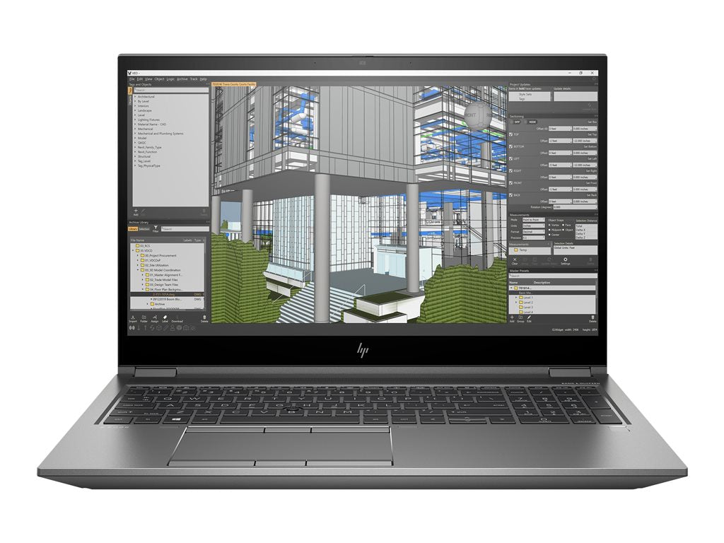 HP ZBook Fury 15 G8 Mobile Workstation - Intel Xeon - W-11955M / up to 5 GHz - no OS - RTX A3000 - 0 GB RAM - 15.6 IPS