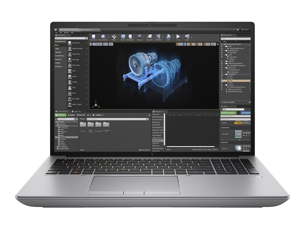 HP ZBook Fury 16 G10 Mobile Workstation - Intel Core i9 - 13950HX / up to 5.5 GHz - no OS - GeForce RTX 4090 - 0 GB RAM