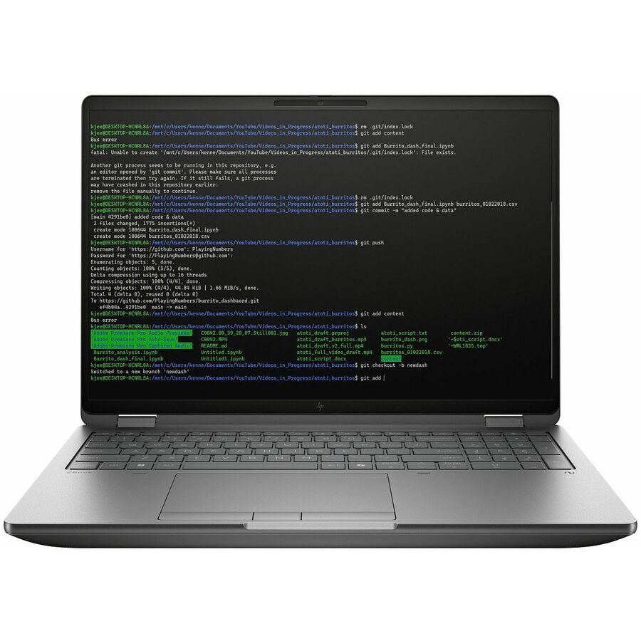 HP ZBook Fury 16 G1i Mobile Workstation PC 16" 2.5K WLED UWVA Anti-Glare