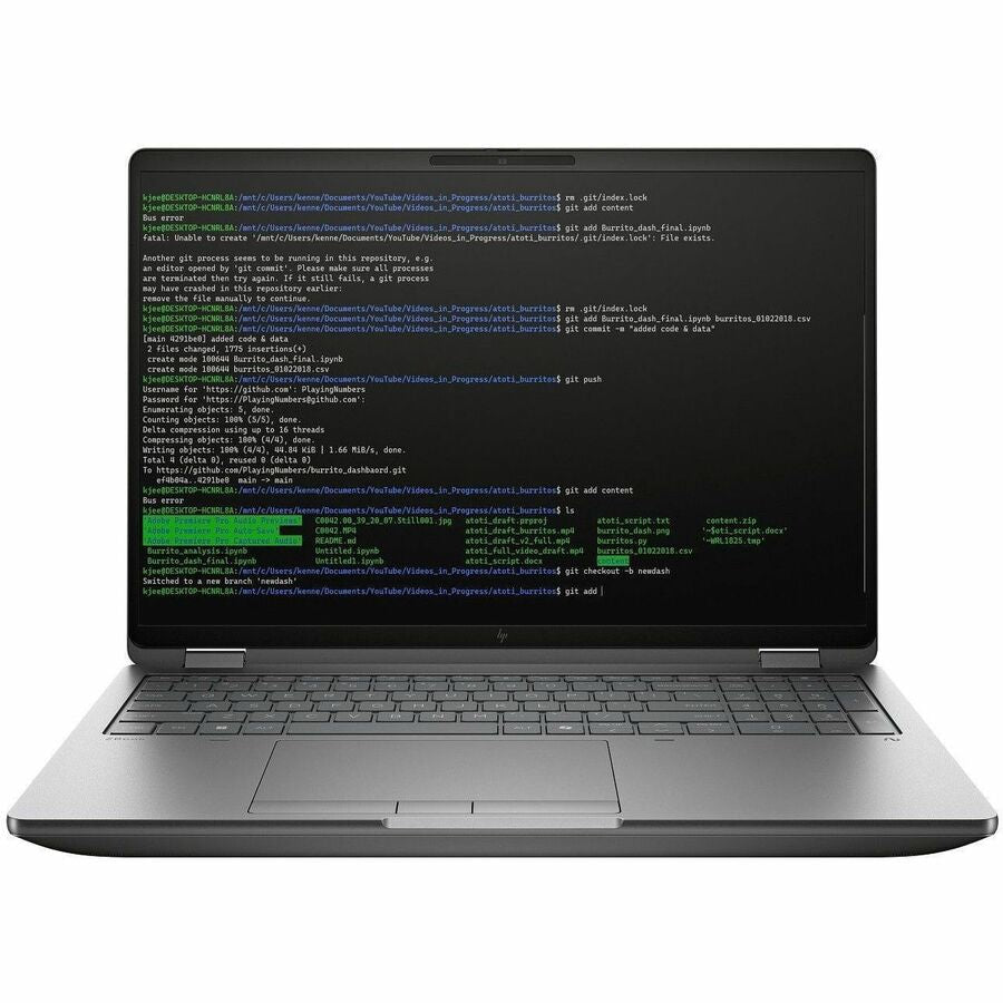 HP ZBook Fury 16 G1i Mobile Workstation PC 16" 2.5K WLED UWVA Anti-Glare