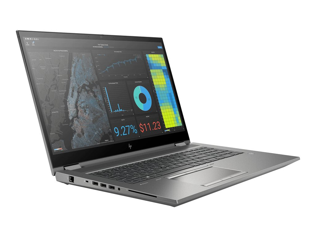 HP ZBook Fury 17 G7 Mobile Workstation - Intel Core i7 - 10850H / up to 5.1 GHz - vPro - Win 10 Pro 64-bit - UHD