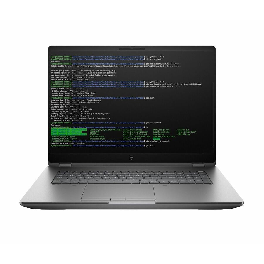 HP ZBook Fury 18 G1i Mobile Workstation PC 18" WQXGA LED UWVA 165Hz Anti-Glare