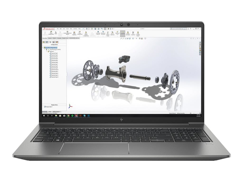 HP ZBook Power G7 Mobile Workstation - Intel Core i7 - 10850H / up to 5.1 GHz - vPro - Win 10 Pro 64-bit - UHD Graphics