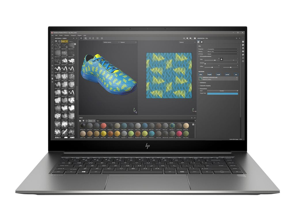 HP ZBook Studio G7 Mobile Workstation - Intel Core i9 - 10885H / up to 5.3 GHz - vPro - Win 10 Pro 64-bit - Quadro RTX