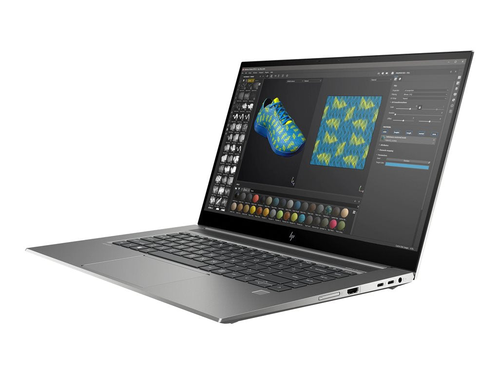 HP ZBook Studio G7 Mobile Workstation - Intel Core i9 - 10885H / up to 5.3 GHz - vPro - Win 10 Pro 64-bit - Quadro T1000