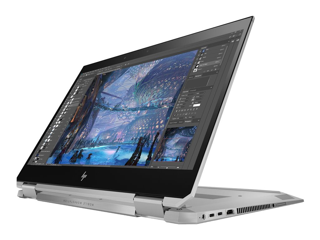 HP ZBook Studio x360 G5 Mobile Workstation - Flip design - Intel Xeon - E-2176M / up to 4.4 GHz - no OS - UHD Graphics