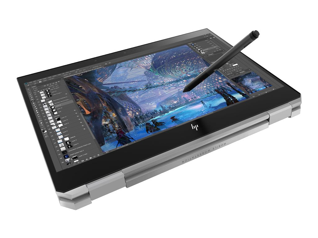 HP ZBook Studio x360 G5 Mobile Workstation - Flip design - Intel Xeon - E-2176M / up to 4.4 GHz - no OS - UHD Graphics