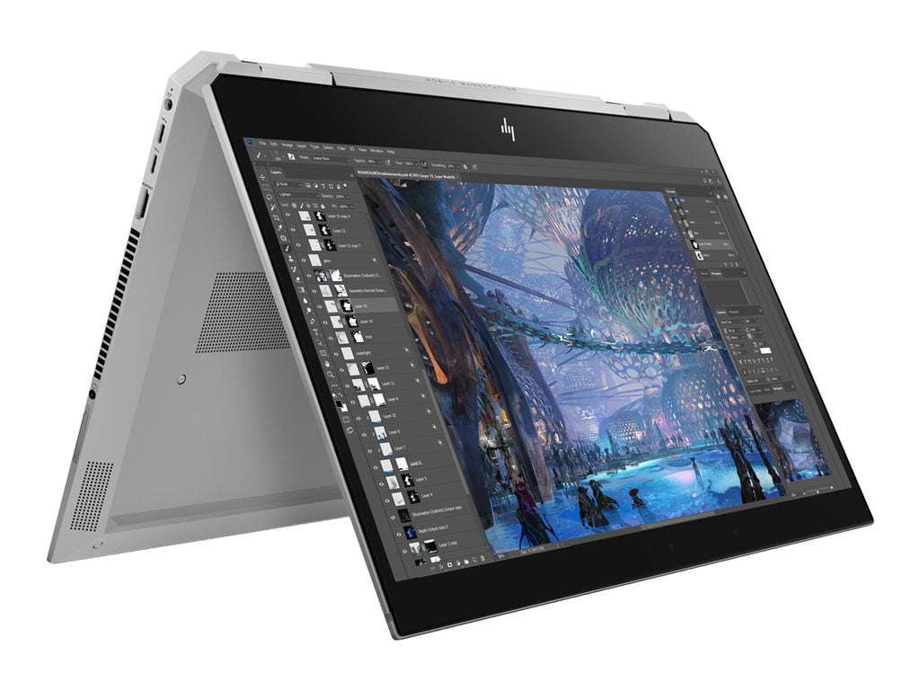 HP ZBook Studio x360 G5 Mobile Workstation - Flip design - Intel Xeon - E-2176M / up to 4.4 GHz - no OS - UHD Graphics
