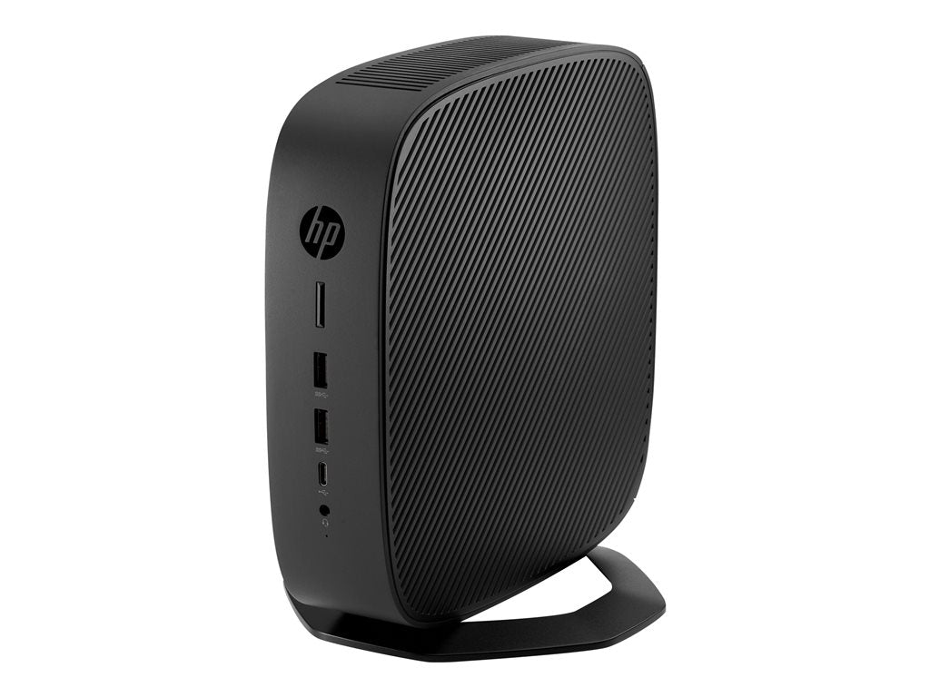 HP t740 - Thin client - SFF 1 x Ryzen Embedded V1756B / up to 3.6 GHz - RAM 8 GB - flash 256 GB - eMMC - Radeon Vega 8 -
