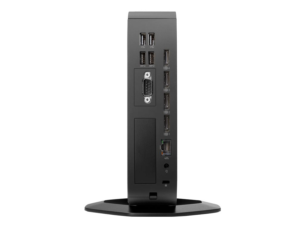 HP t740 - Thin client - SFF 1 x Ryzen Embedded V1756B / up to 3.6 GHz - RAM 8 GB - flash 256 GB - eMMC - Radeon Vega 8 -