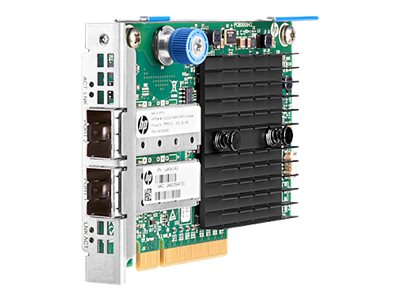 HPE 546FLR-SFP+ - Network adapter - PCIe 3.0 x8 - 10 Gigabit SFP+ x 2 - for Apollo 4200 Gen9, 4520 Gen9; ProLiant DL20