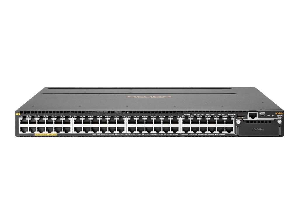 HPE Aruba 3810M 48G PoE+ 4SFP+ 680W - Switch - L3 - managed - 48 x 10/100/1000 (PoE+) - rack-mountable - PoE+ JL428A#B2E