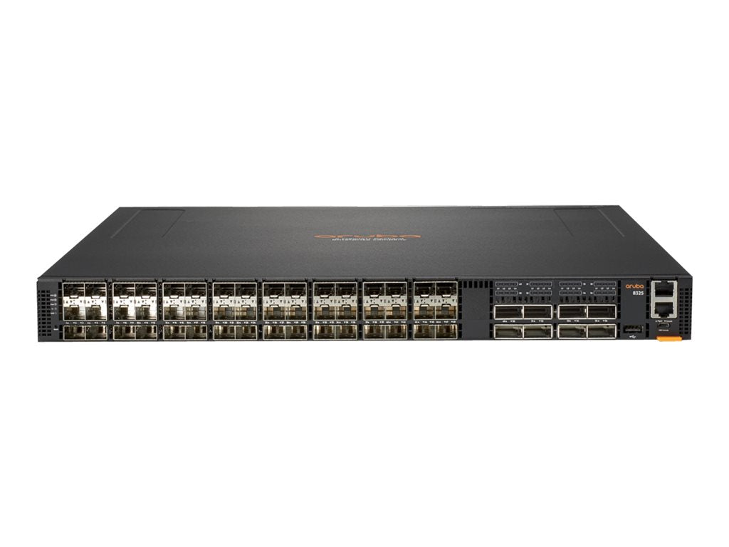 HPE Aruba 8325-48Y8C - Switch - L3 - managed - 48 x 10/25 Gigabit SFP+ / SFP28 + 8 x 40/100 Gigabit QSFP+ / QSFP28 -