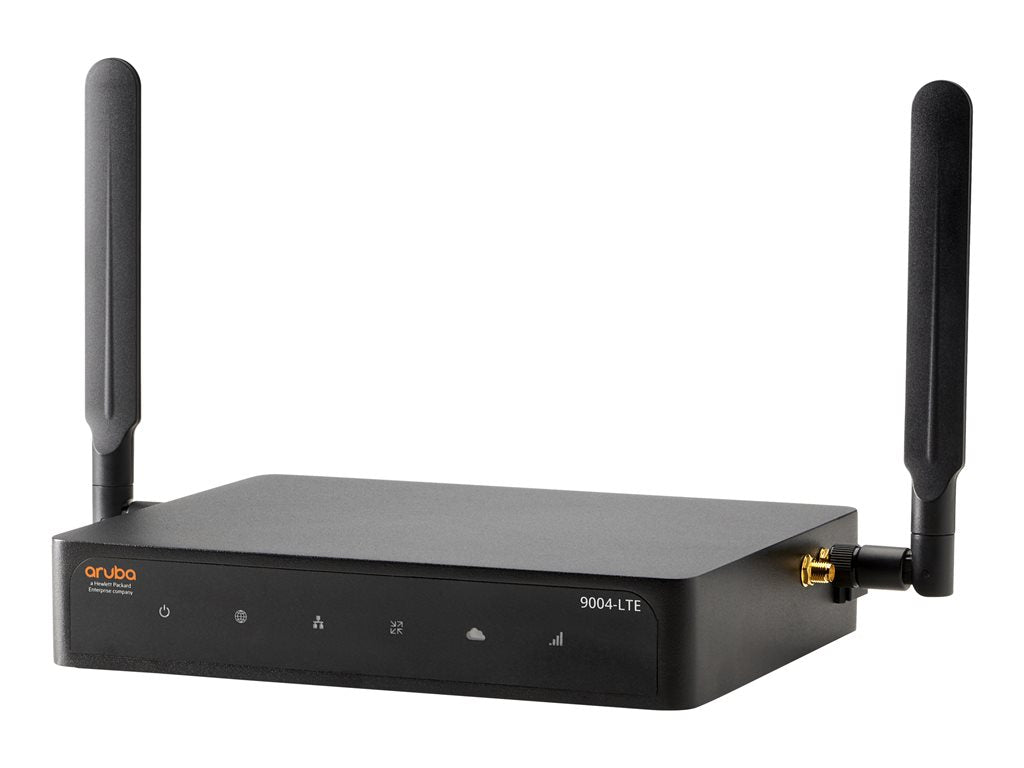 HPE Aruba 9004-LTE (JP) FIPS/TAA - Gateway - 4 ports - 1GbE - ZigBee, NFC, Bluetooth, LTE - cloud-managed - BTO - TAA Compliant R3V94A