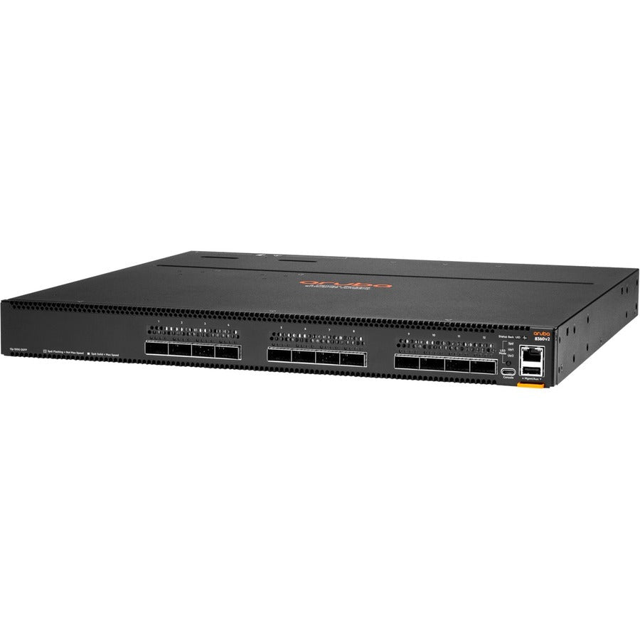 HPE Aruba CX 8360-12C v2 Switch - 100G QSFP28 Data Center Ethernet | Tecisoft JL721C