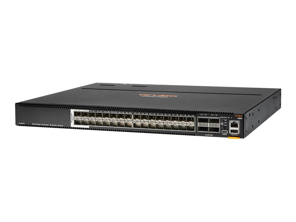 HPE Aruba CX 8360-32Y4C - Switch - L3 - managed - 28 x 1/10/25 Gigabit SFP / SFP+ / SFP28 + 4 x 10 Gigabit / 25 Gigabit SFP28 JL701A#ACQ