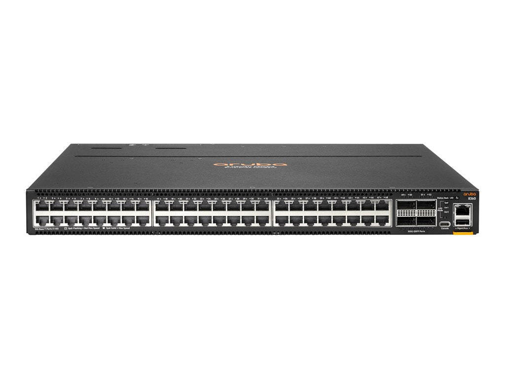 HPE Aruba CX 8360-48XT4C - Switch - L3 - managed - 48 x 100/1000/2.5G/5G/10GBase-T + 4 x 40 Gigabit QSFP+ / 100 Gigabit QSFP28 JL706A#ACC