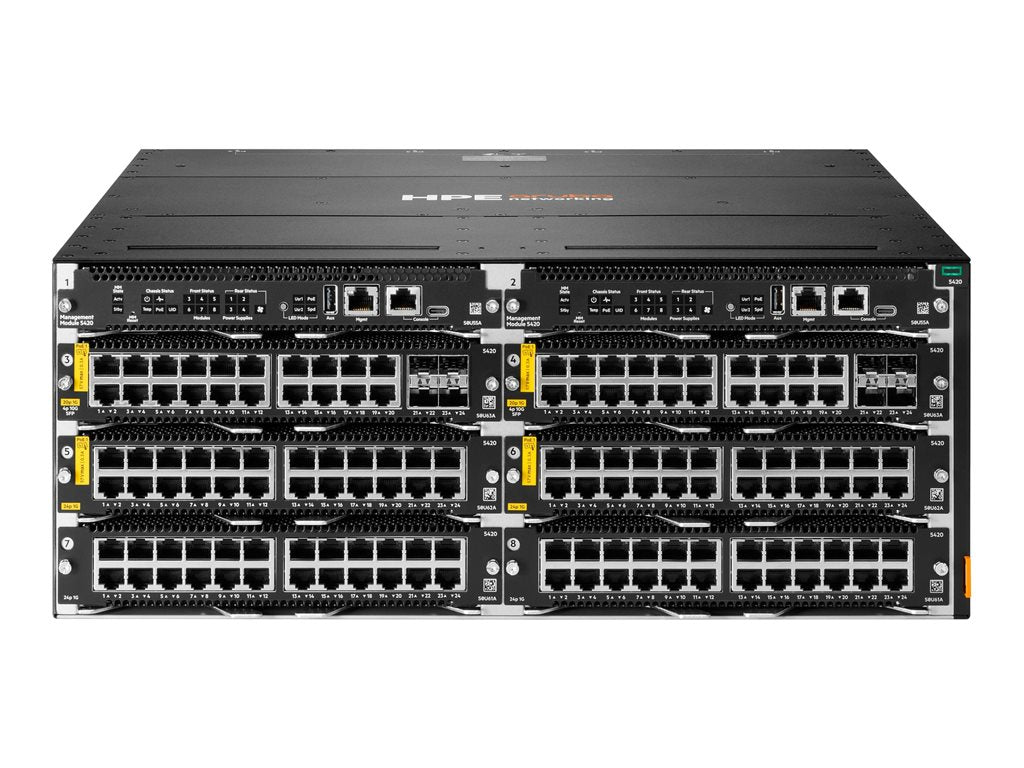 HPE Aruba Networking CX 5420 16p Smart Rate 1G/2.5G/5G Class6 PoE Module - Switch - L3 - managed - 16 x 1/2.5/5GBase-T POE+ - S0U66A