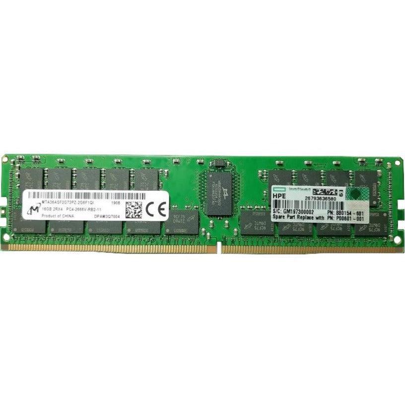 HPE - Certified Genuine Parts 16GB DDR4 SDRAM Memory Module P00601-001