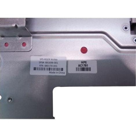 HPE - Certified Genuine Parts Non-Volatile Memory Express (NVMe) Riser