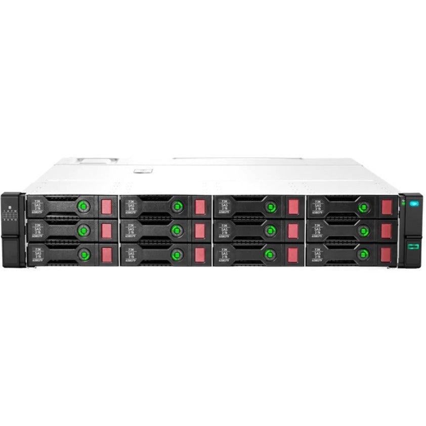 HPE D3610 Drive Enclosure - 12Gb/s SAS Host Interface - 2U Rack-mountable - 12 x HDD