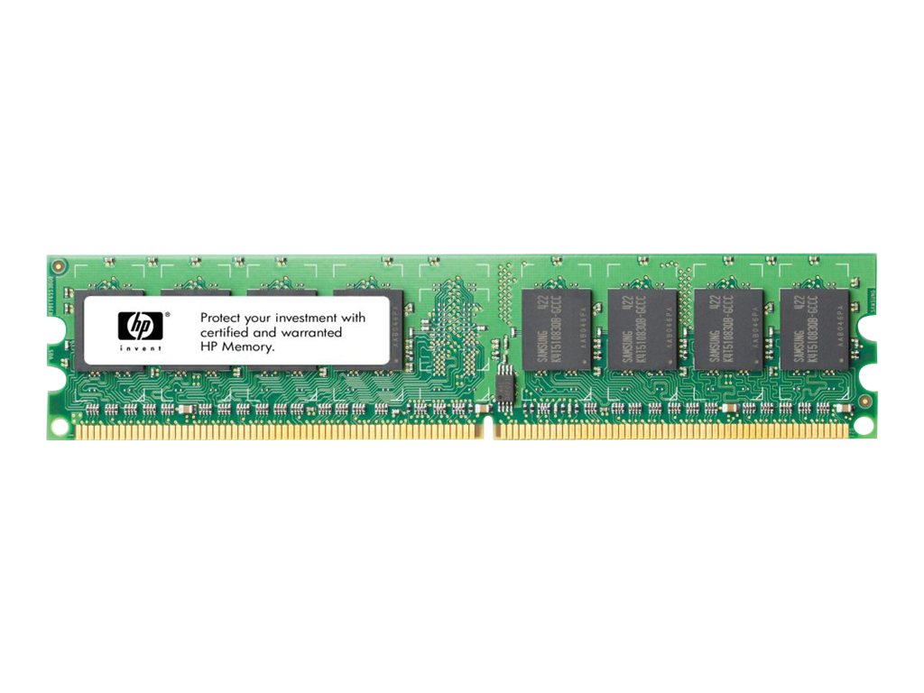 HPE - DDR2 - module - 512 MB - DIMM 240-pin - 533 MHz / PC2-4200 - 1.8 V - unbuffered - ECC