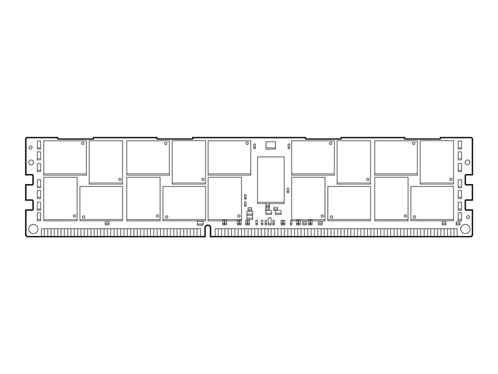 HPE - DDR3L - module - 24 GB - DIMM 240-pin - 1333 MHz / PC3-10600 - CL9 - registered - ECC - factory integrated