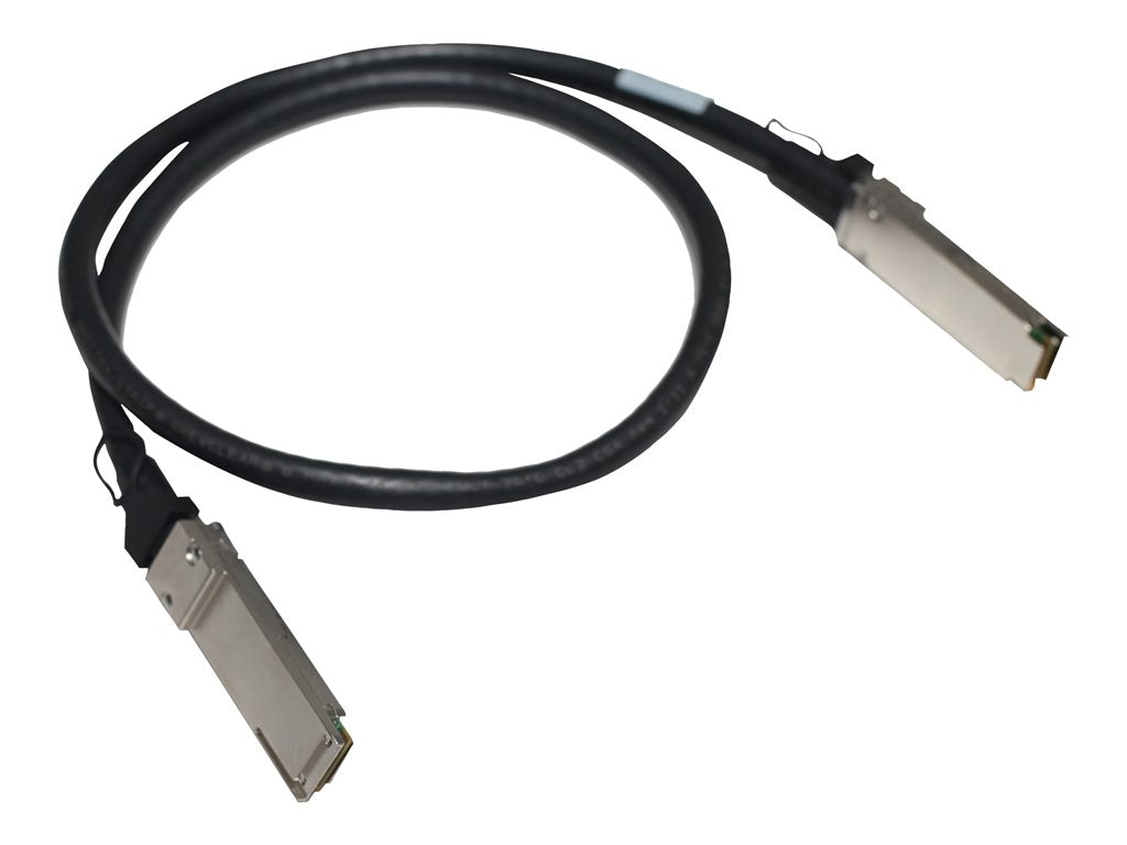 HPE Direct Attach Copper Cable - 400GBase direct attach cable - QSFP-DD to QSFP-DD - 3.3 ft - passive R8M45A