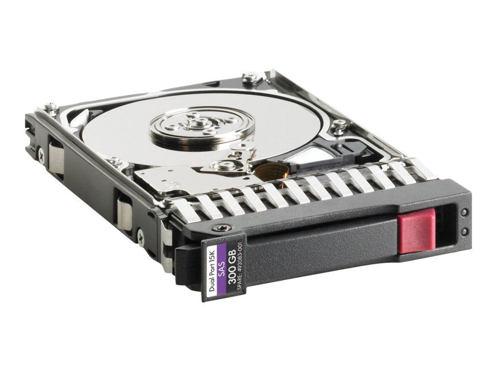 HPE Dual Port Enterprise - Hard drive - 300 GB - hot-swap - 2.5 SFF - SAS - 10000 rpm"