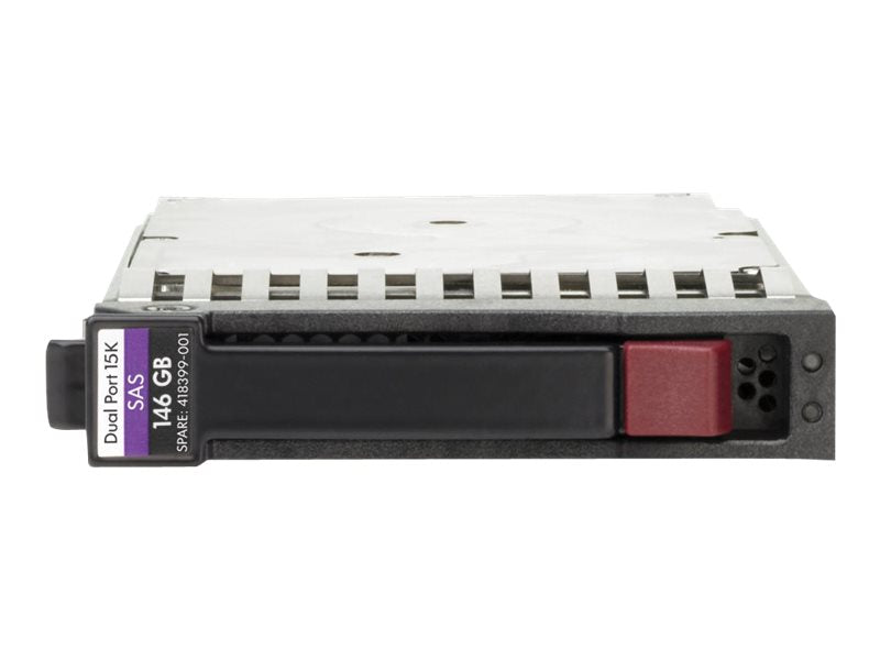 HPE Dual Port - Hard drive - 450 GB - 2.5 SFF - SAS 6Gb/s - 10000 rpm - for Enterprise Virtual Array P6350 FC SFF Combo