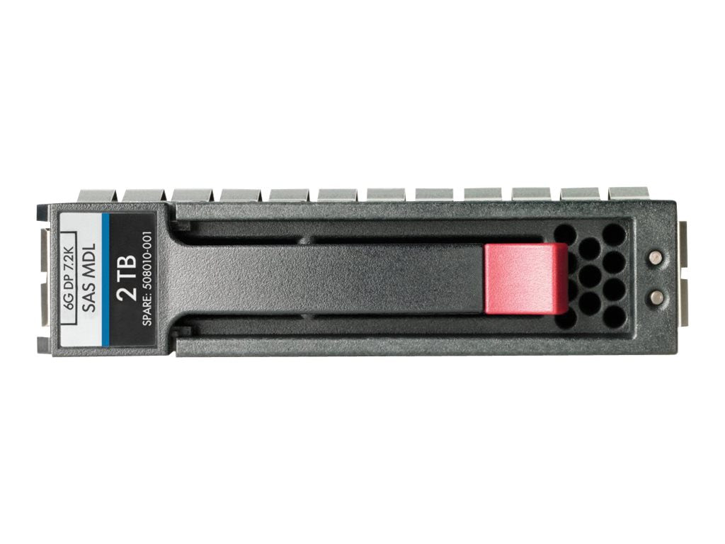 HPE Dual Port Midline - Hard drive - 2 TB - hot-swap - 3.5 LFF - SAS 6Gb/s - 7200 rpm"