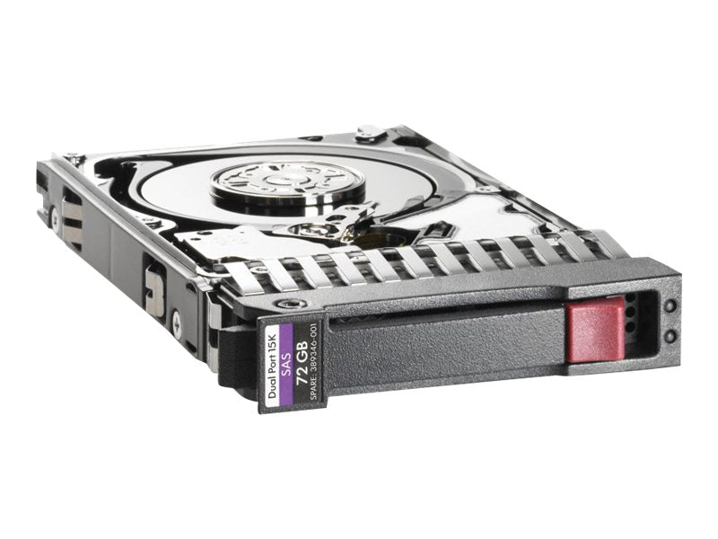 HPE Dual Port Quick-release Enterprise - Hard drive - 1.2 TB - hot-swap - 2.5 SFF - SAS 6Gb/s - 10000 rpm"