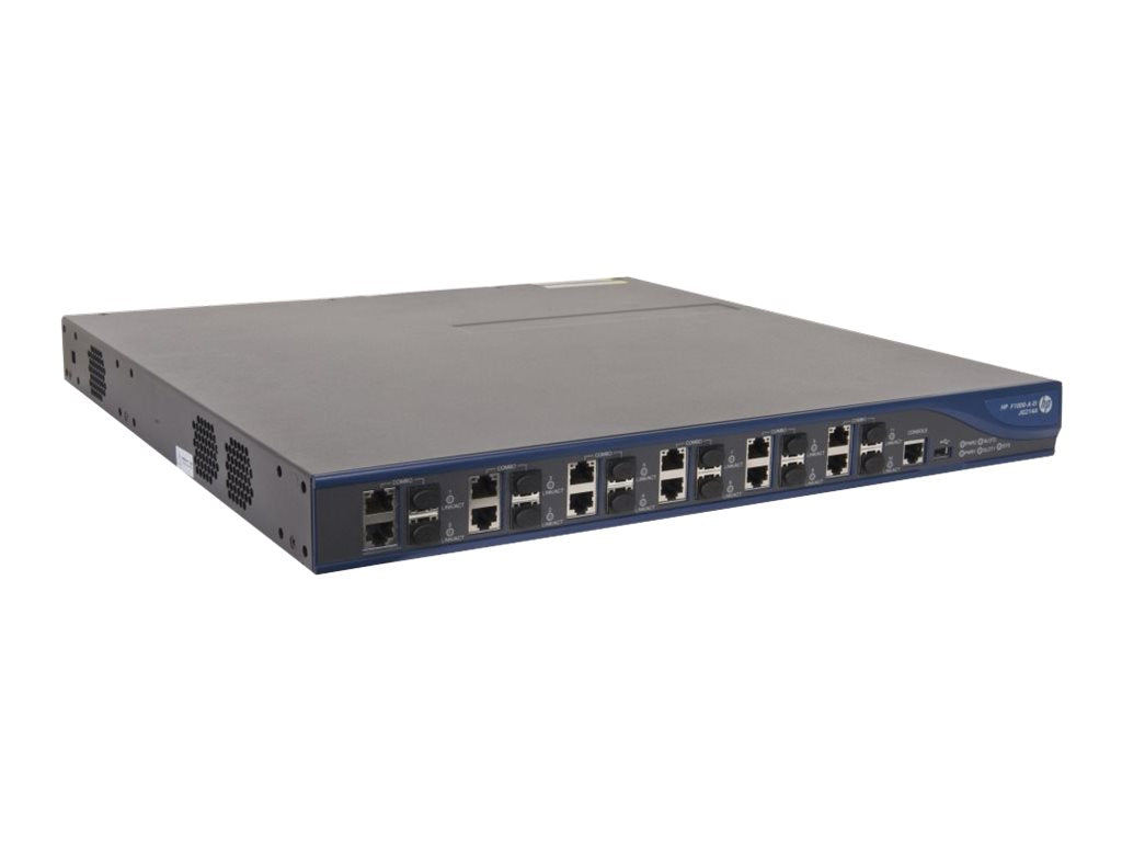 HPE F1000-EI VPN Firewall Appliance - Security appliance - 12 ports - 1GbE