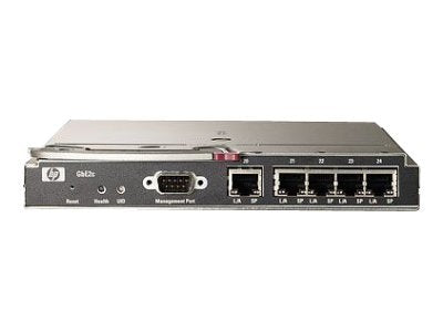 HPE GbE2c Ethernet Blade Switch - Switch - managed - 16 x 10/100/1000 + 5 x 10/100/1000 - plug-in module - for BLc7000